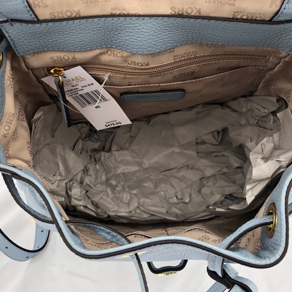 Gaby’sBags👜💕-Michael Kors Large Backpack Blue - Picture 7 of 8